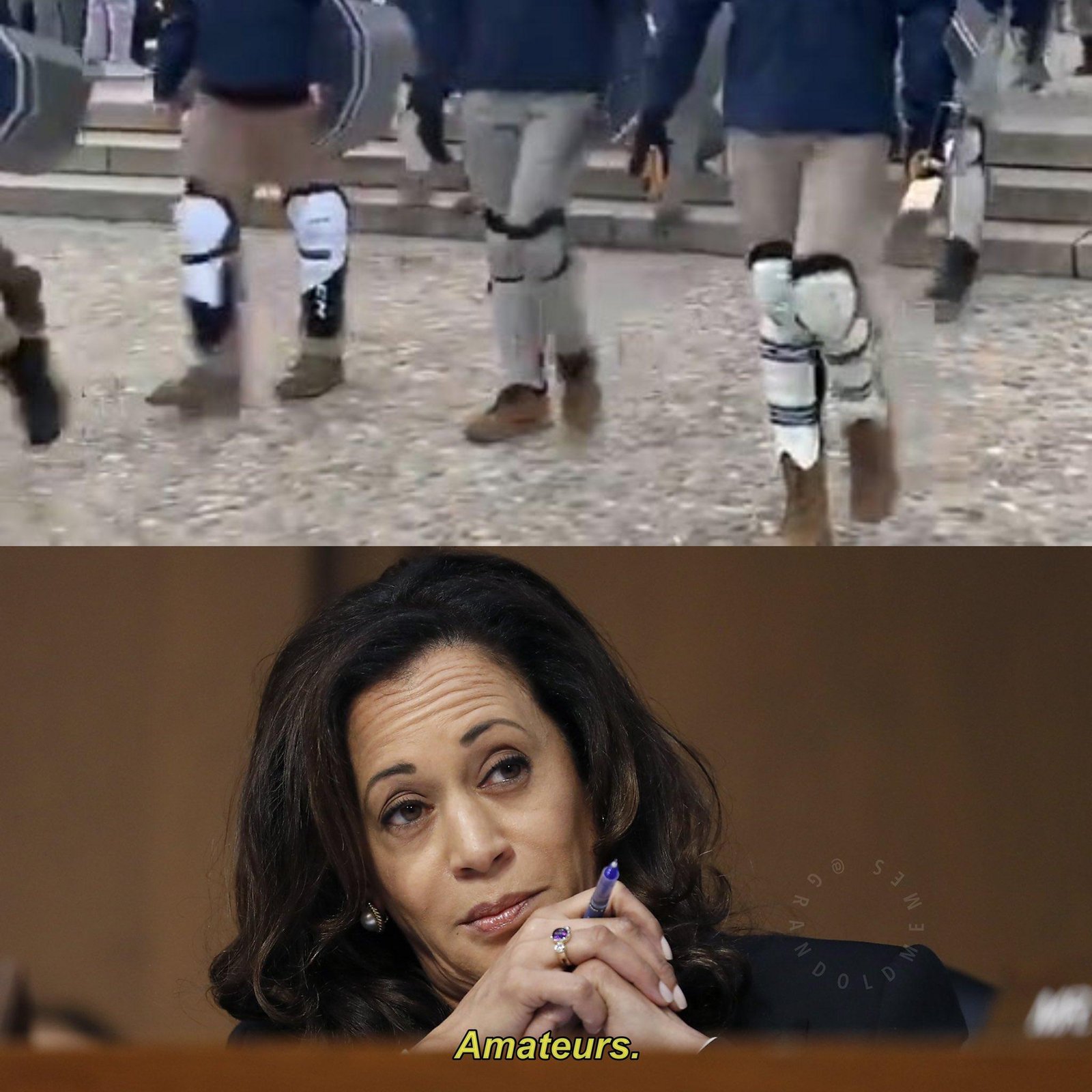 kamala has an opinion on patriot front….. – The Donald