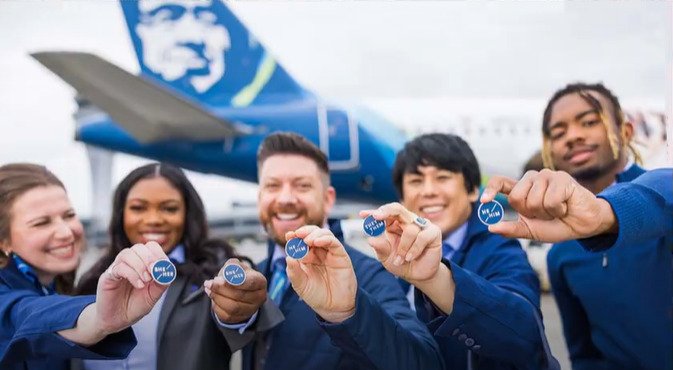 Alaska Airlines Unveils New Gender Neutral Flight Attendant Uniforms