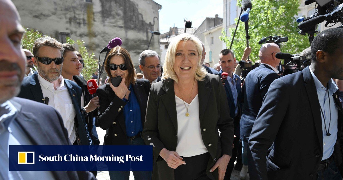 Faced with criticism, Marine Le Pen allies tone down rhetoric on proposed hijab ban | Right Wire Report