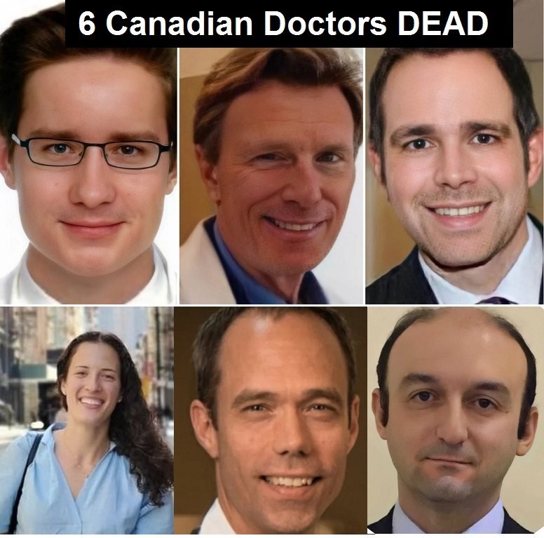 6 Canadian Medical Doctors Died Within 2 Weeks After 4th COVID Booster Shots for Employees Started at One Hospital