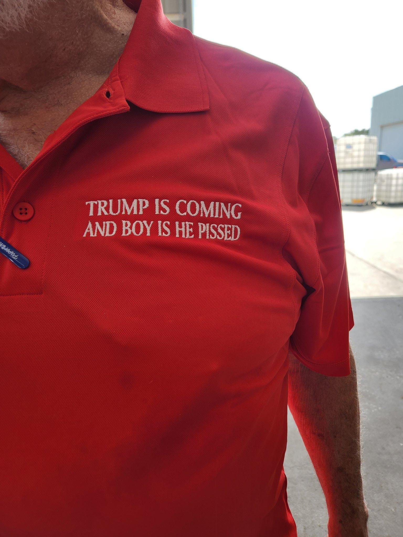 New Trump Shirt spotted in the Wild – The Donald – America First