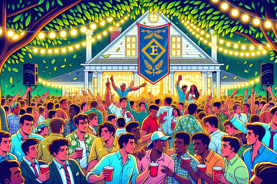 Flagstock 2024: UNC Fraternity Brothers Celebrate the Party They’ve Earned