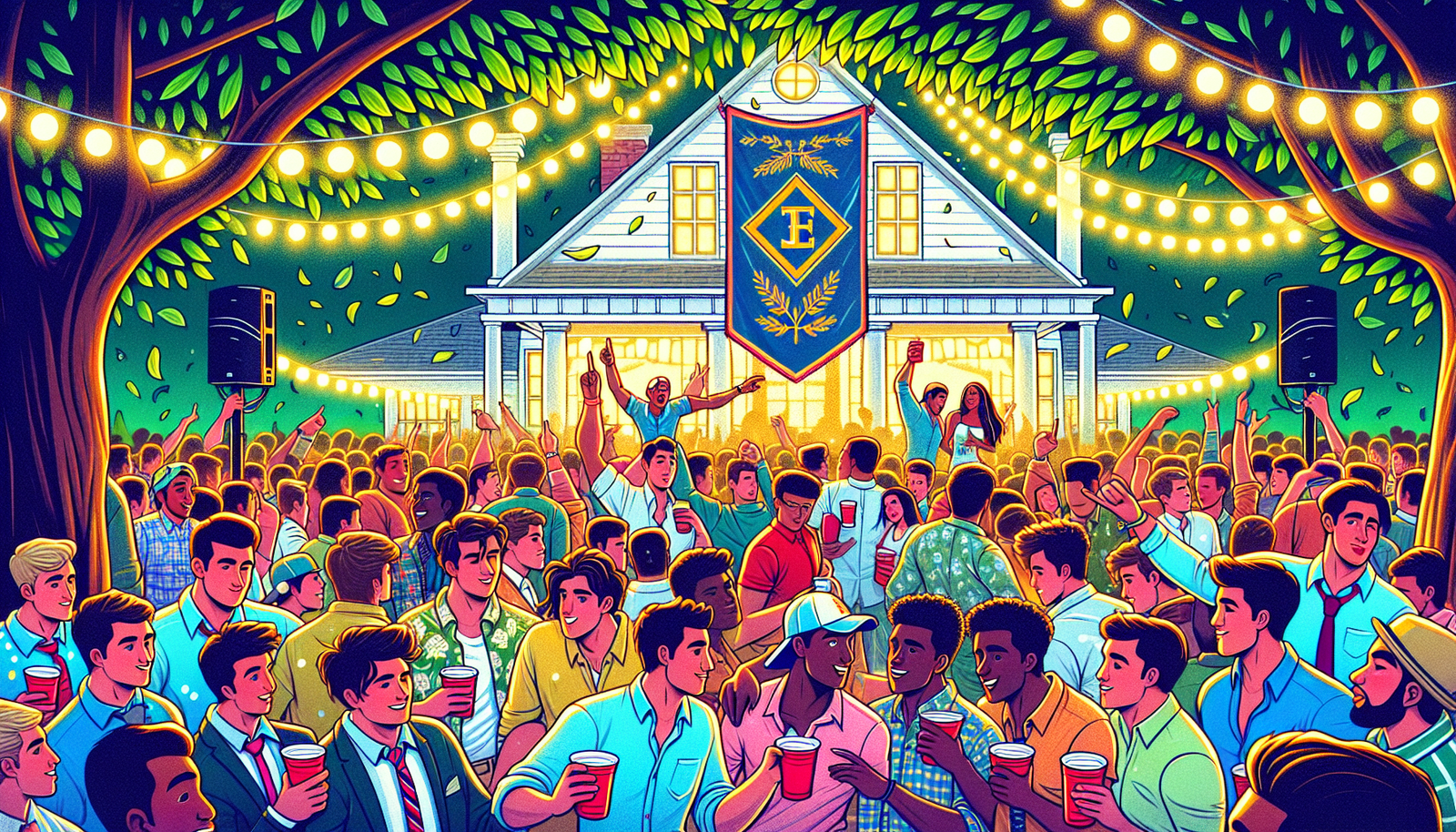 Flagstock 2024: UNC Fraternity Brothers Celebrate the Party They’ve Earned