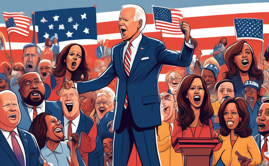 Biden Struggles to Support Kamala as She Unintentionally Demonstrates Her Incompetence