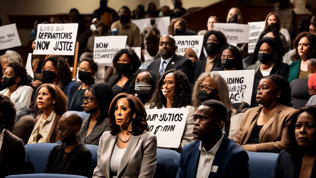 Harris Remains Quiet on Democrats Funding Reparations