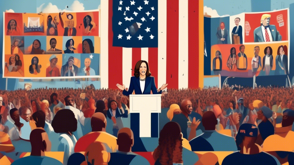 Kamala Harris’ Remarks on Columbus Day Gain Viral Attention, Capturing Interest from Trump Campaign