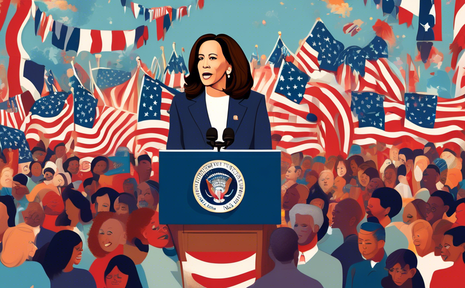 Kamala Harris’ Remarks on Columbus Day Gain Viral Attention, Highlights Interest from Trump Campaign