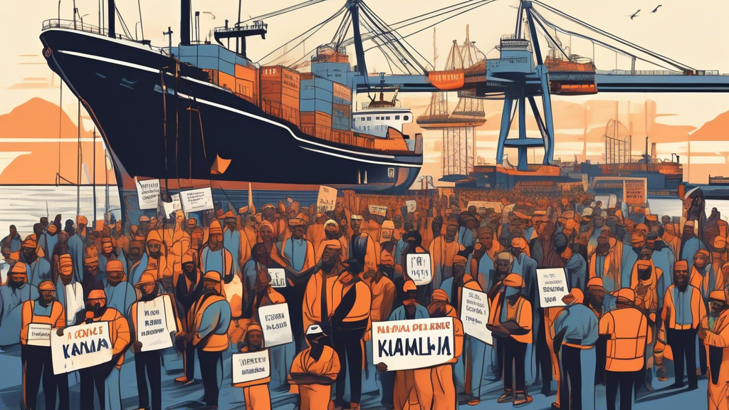 Longshoremen Temporarily Halt Strike Until January 15, Offering Support to Kamala Harris