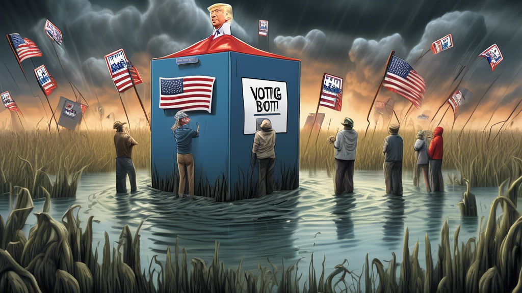 SWAMP THE VOTE! Will Trump Supporters Overwhelm the System? Richard Barris’s 2024 Prediction