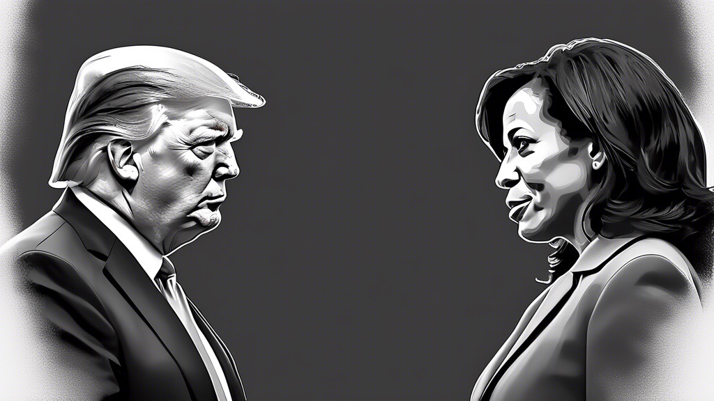 Trump vs Harris: U.S. Presidential Race Tightens to a Standoff at 48%