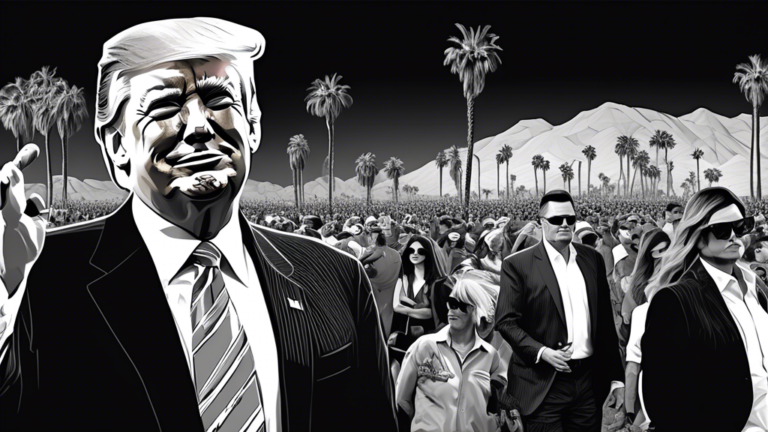 Trump's Coachella Rally: A Strategic Gamble in Deep-Blue California