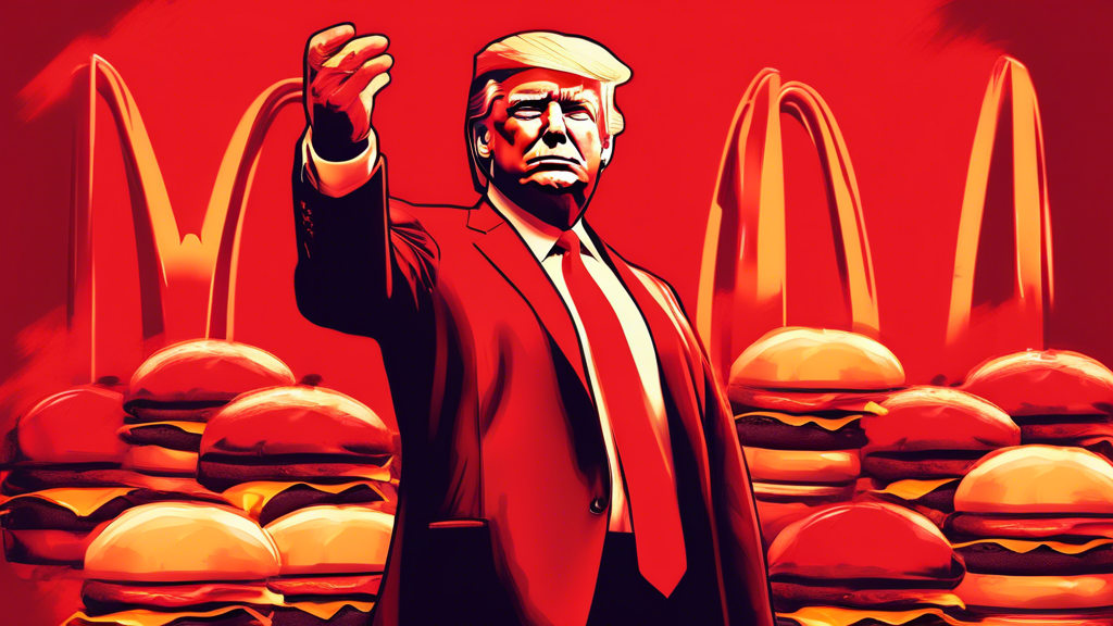 Trump’s McDonald’s Visit: A Populist Strategy that Sparked Controversy and Debate